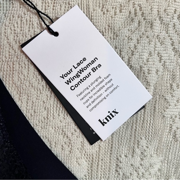 NWT Knix lace wingwoman contour bra - Picture 3 of 10